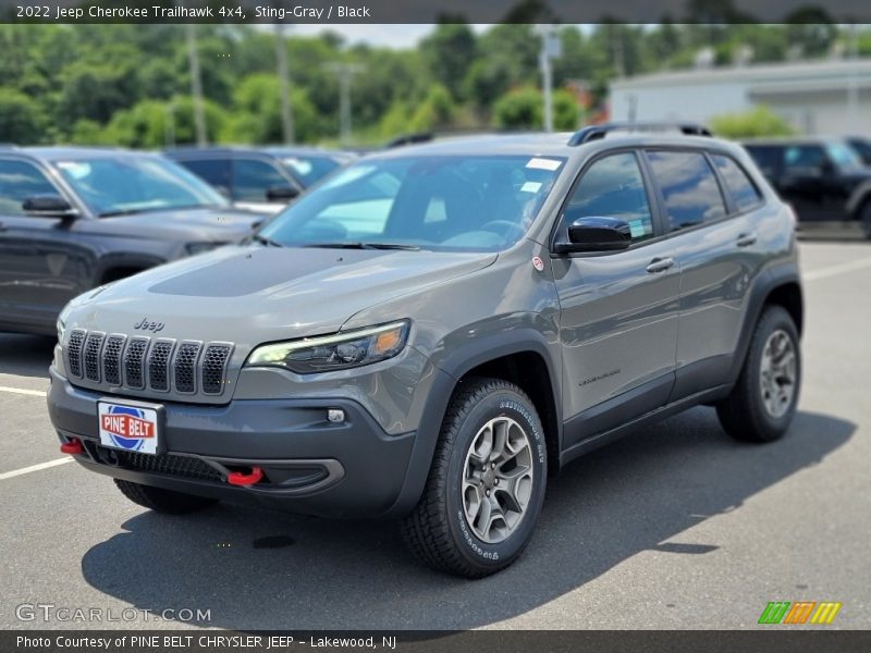 Sting-Gray / Black 2022 Jeep Cherokee Trailhawk 4x4
