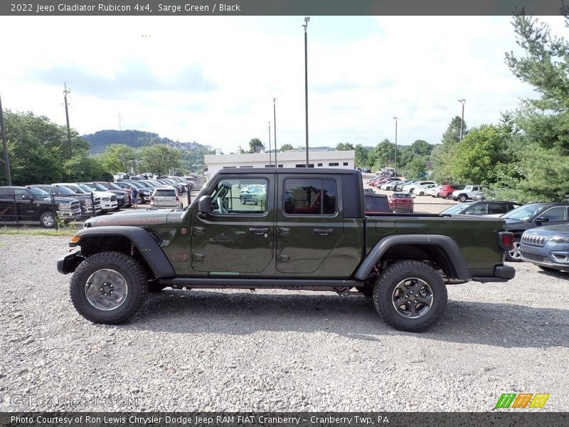 Sarge Green / Black 2022 Jeep Gladiator Rubicon 4x4