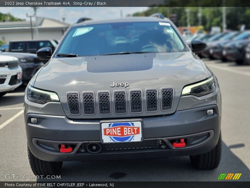 Sting-Gray / Black 2022 Jeep Cherokee Trailhawk 4x4