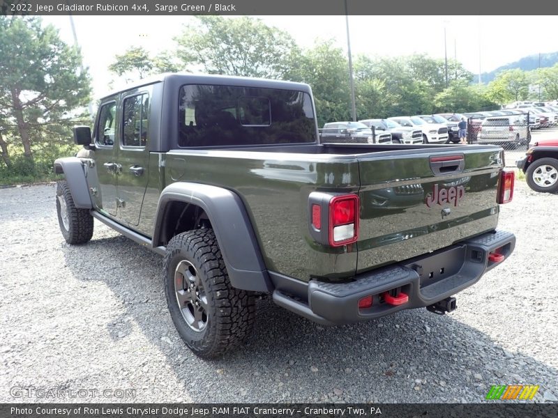 Sarge Green / Black 2022 Jeep Gladiator Rubicon 4x4