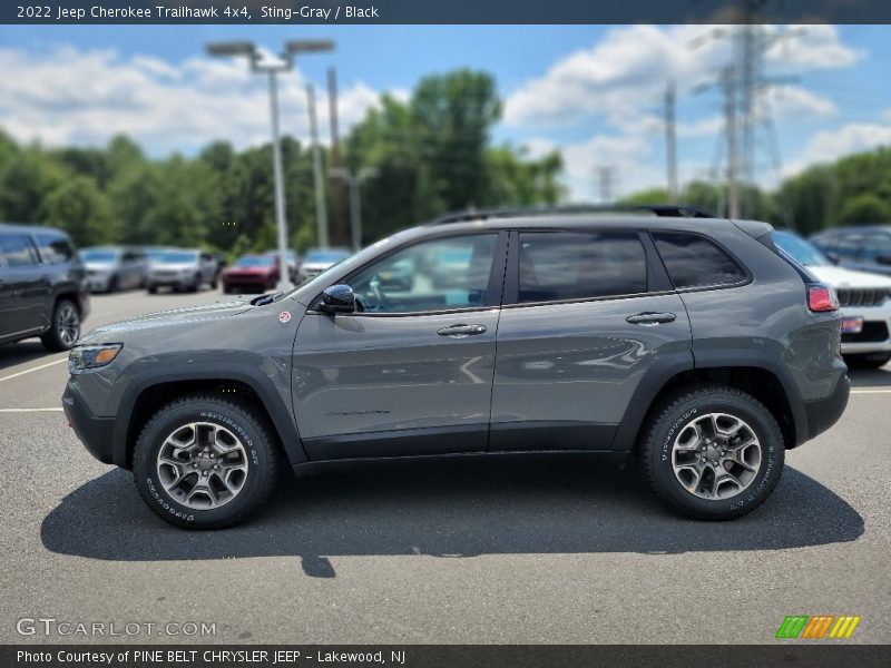 Sting-Gray / Black 2022 Jeep Cherokee Trailhawk 4x4