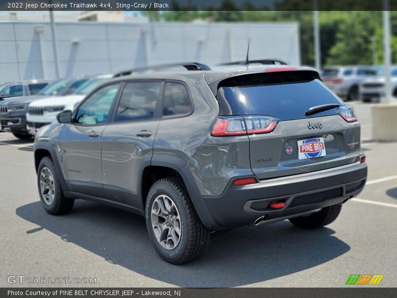 Sting-Gray / Black 2022 Jeep Cherokee Trailhawk 4x4