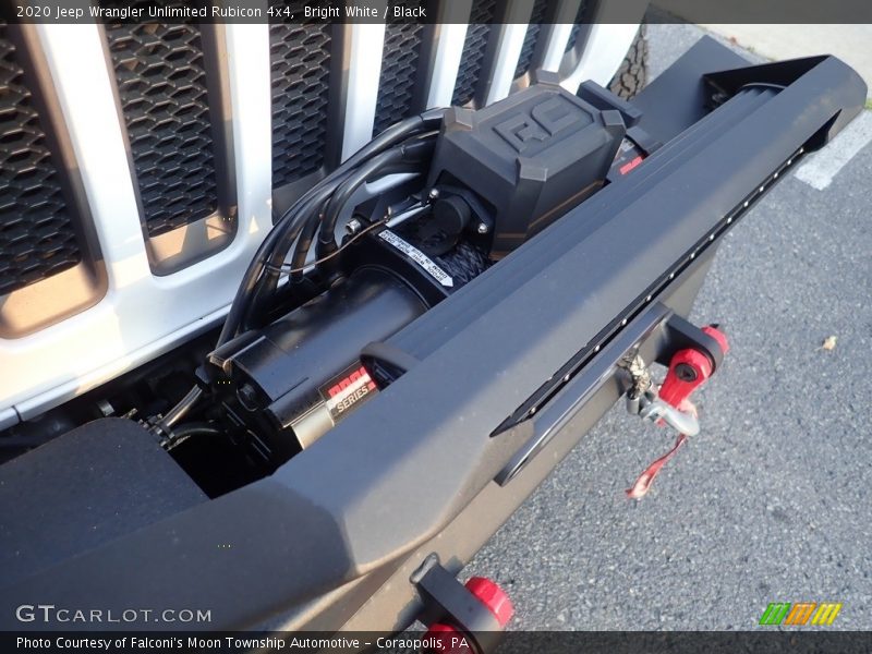 Bright White / Black 2020 Jeep Wrangler Unlimited Rubicon 4x4