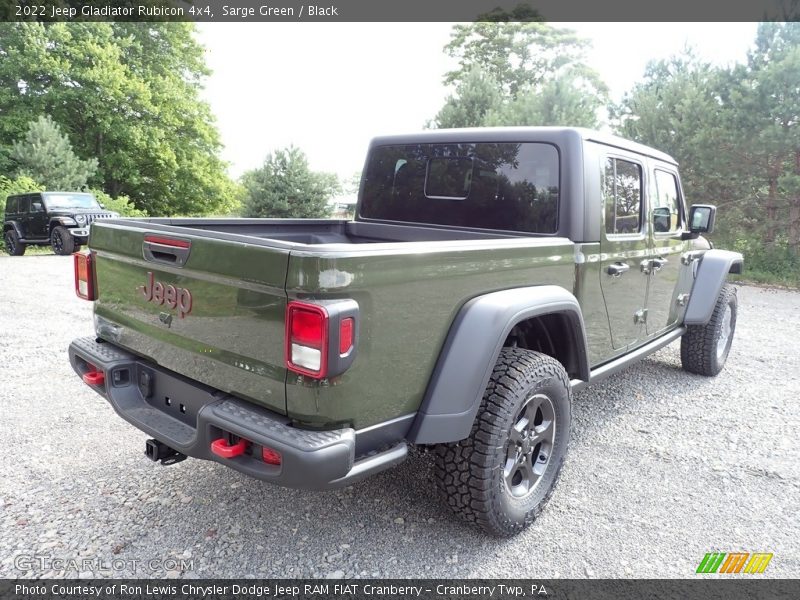 Sarge Green / Black 2022 Jeep Gladiator Rubicon 4x4