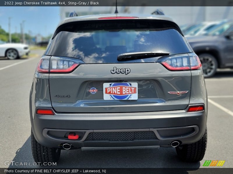Sting-Gray / Black 2022 Jeep Cherokee Trailhawk 4x4
