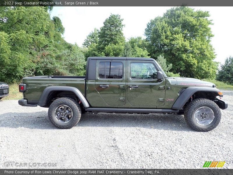 Sarge Green / Black 2022 Jeep Gladiator Rubicon 4x4