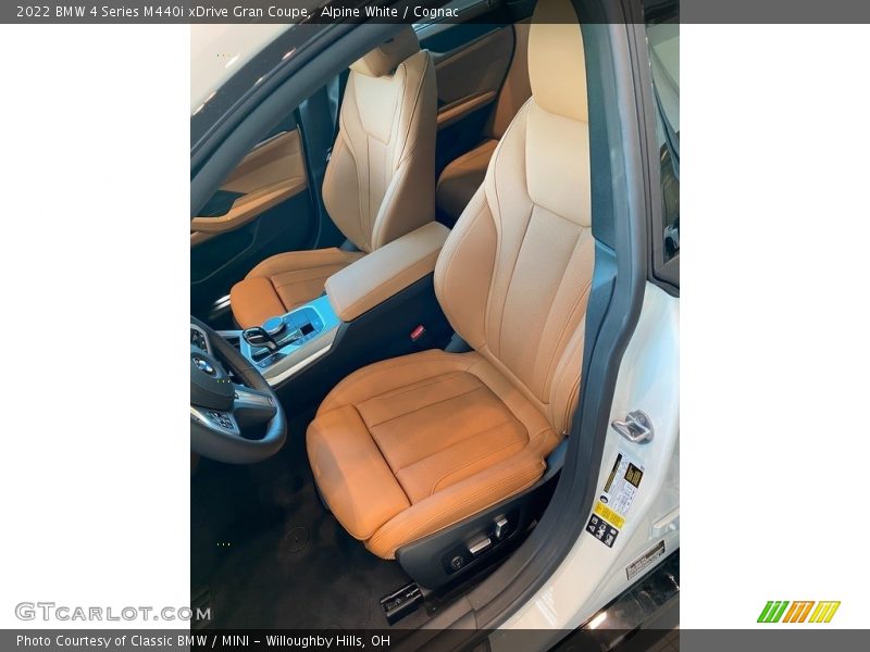 Front Seat of 2022 4 Series M440i xDrive Gran Coupe