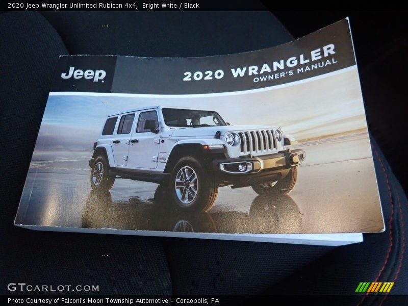 Bright White / Black 2020 Jeep Wrangler Unlimited Rubicon 4x4