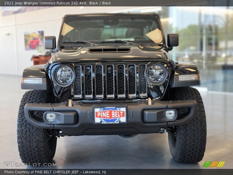 Black / Black 2022 Jeep Wrangler Unlimited Rubicon 392 4x4