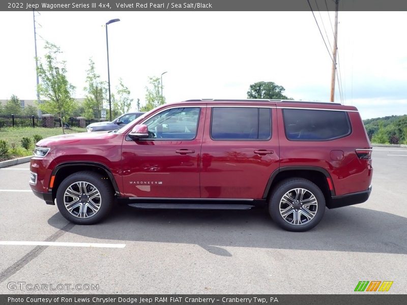  2022 Wagoneer Series III 4x4 Velvet Red Pearl