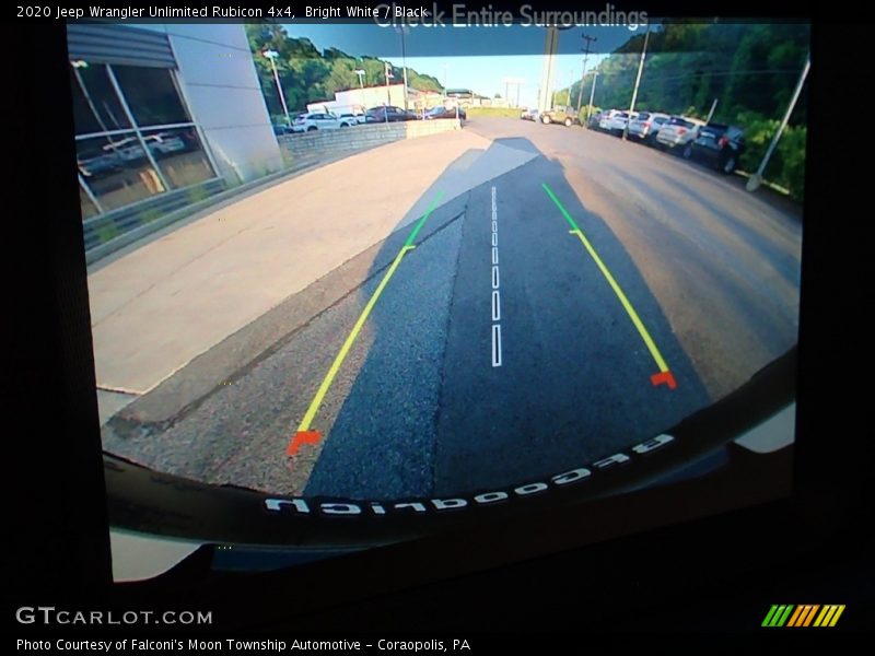 Bright White / Black 2020 Jeep Wrangler Unlimited Rubicon 4x4