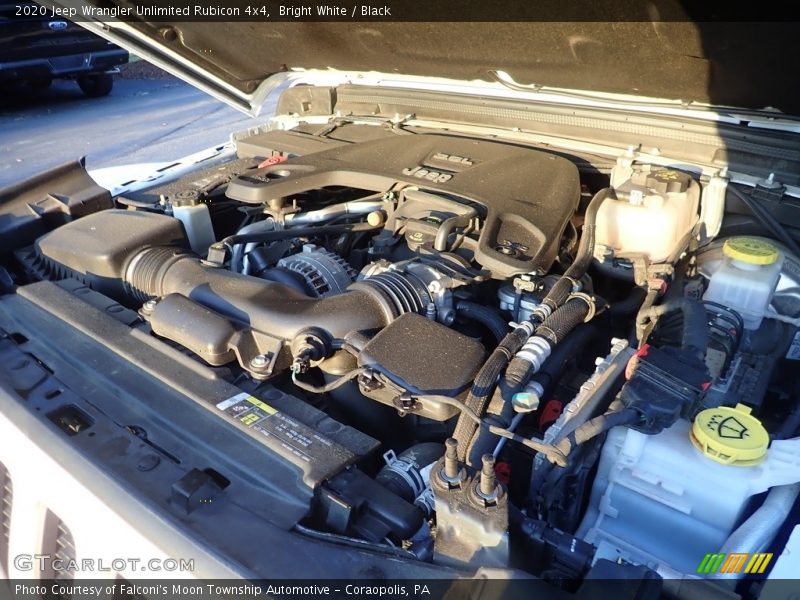 Bright White / Black 2020 Jeep Wrangler Unlimited Rubicon 4x4