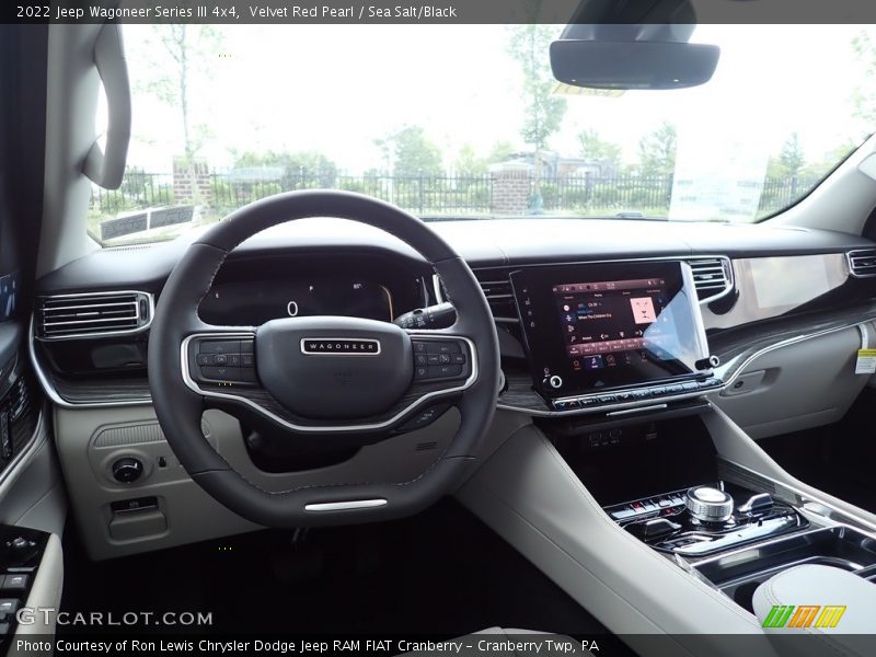 Velvet Red Pearl / Sea Salt/Black 2022 Jeep Wagoneer Series III 4x4