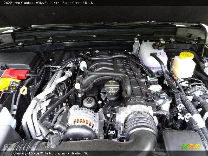 Sarge Green / Black 2022 Jeep Gladiator Willys Sport 4x4