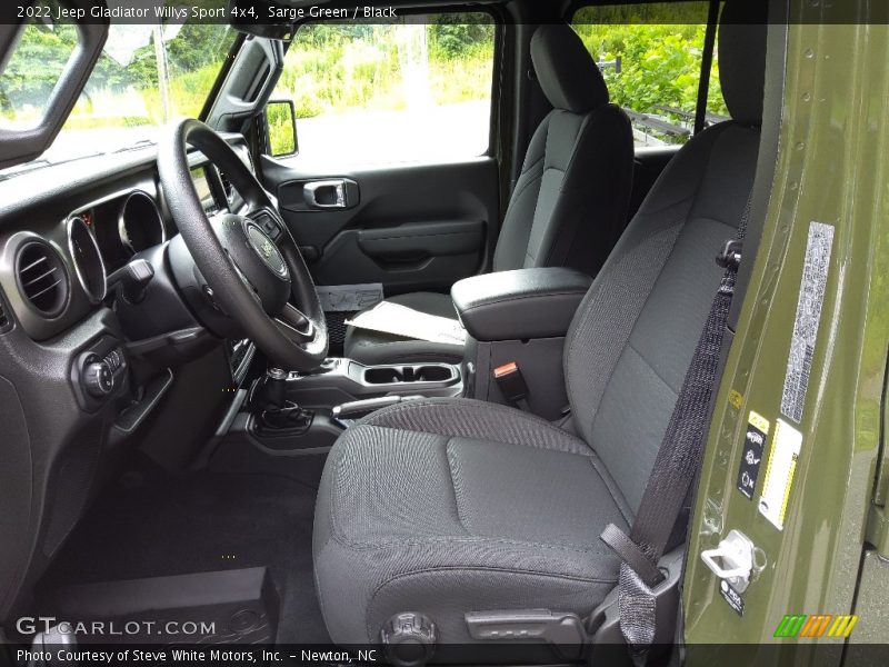 Sarge Green / Black 2022 Jeep Gladiator Willys Sport 4x4