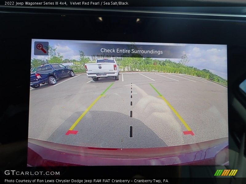 Velvet Red Pearl / Sea Salt/Black 2022 Jeep Wagoneer Series III 4x4