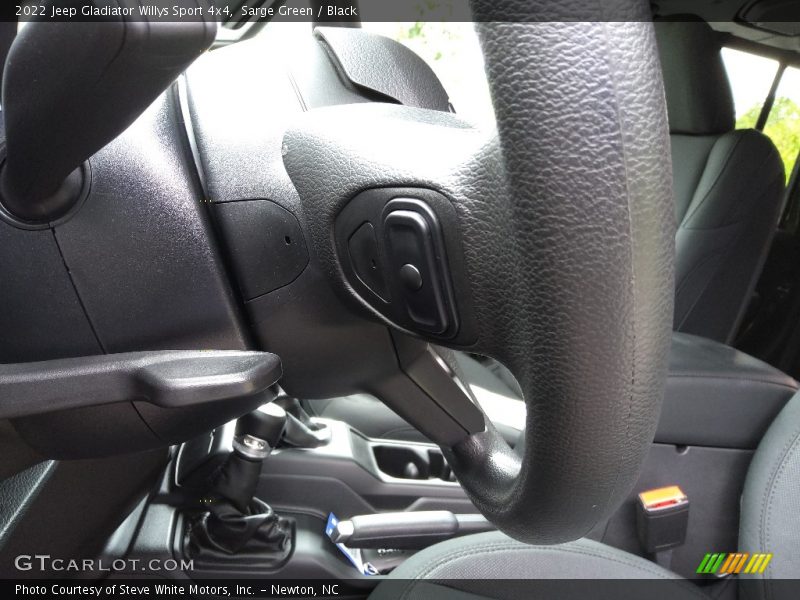 Sarge Green / Black 2022 Jeep Gladiator Willys Sport 4x4