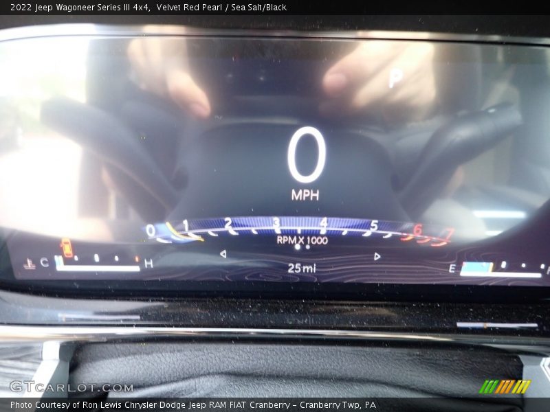 Velvet Red Pearl / Sea Salt/Black 2022 Jeep Wagoneer Series III 4x4