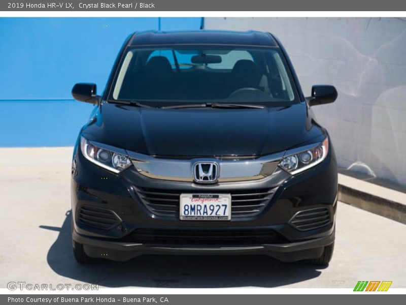 Crystal Black Pearl / Black 2019 Honda HR-V LX