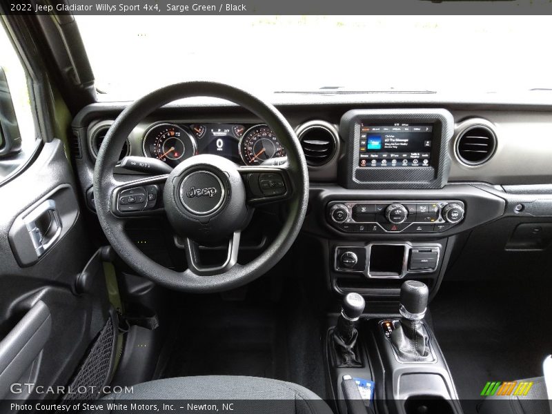 Sarge Green / Black 2022 Jeep Gladiator Willys Sport 4x4