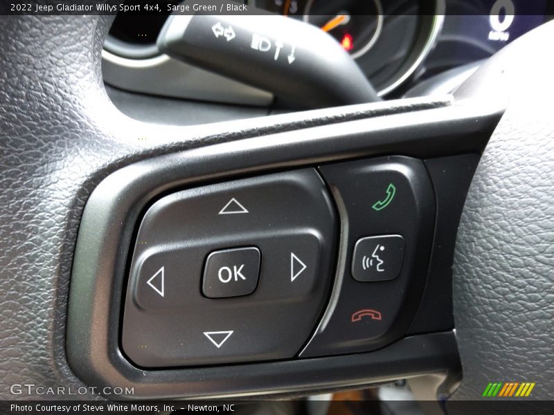Sarge Green / Black 2022 Jeep Gladiator Willys Sport 4x4