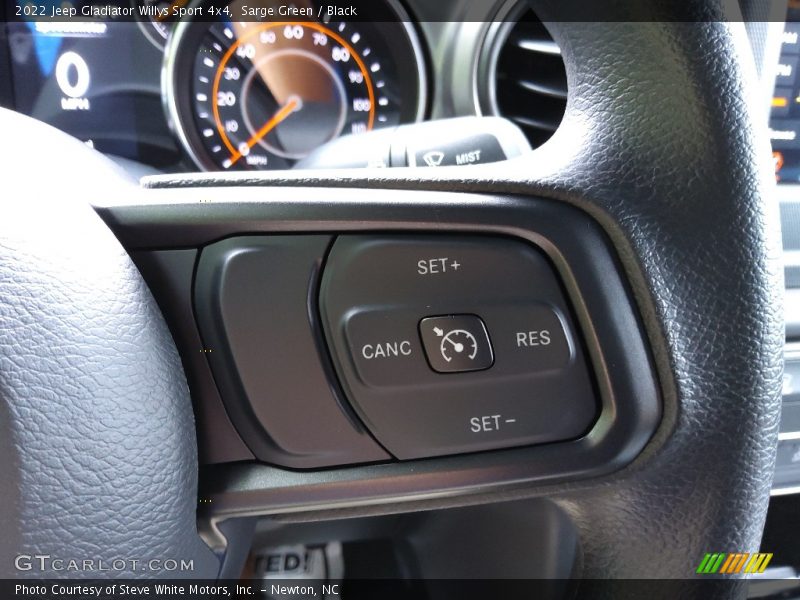 Sarge Green / Black 2022 Jeep Gladiator Willys Sport 4x4