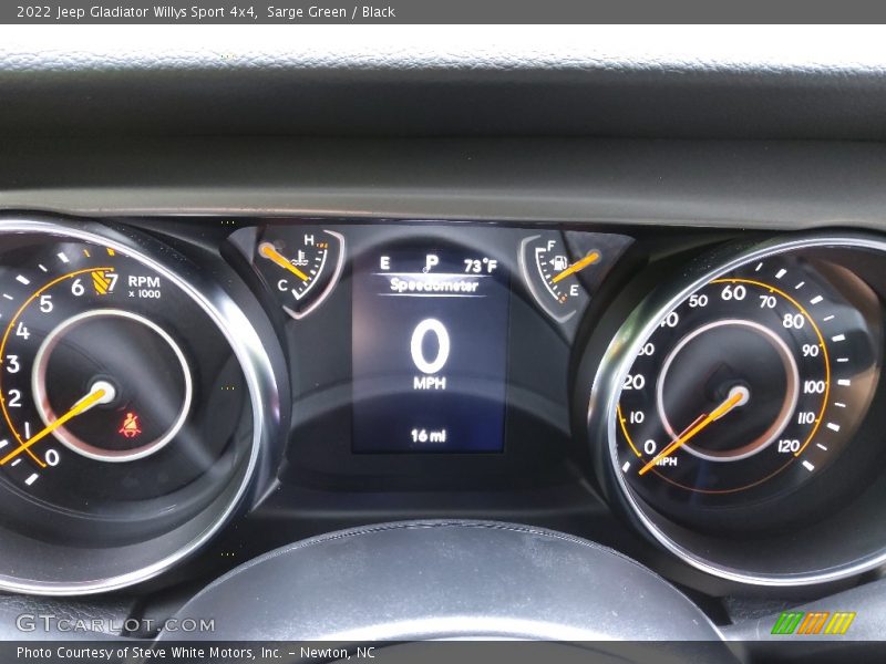 Sarge Green / Black 2022 Jeep Gladiator Willys Sport 4x4