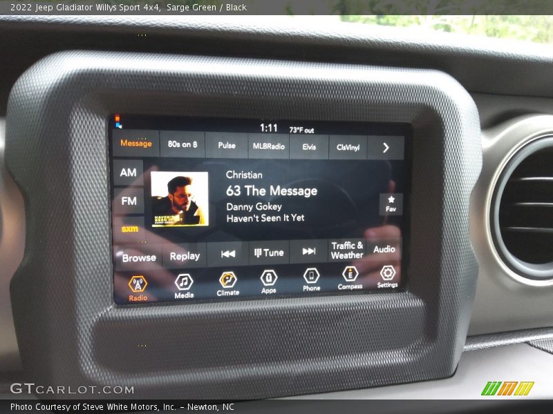 Sarge Green / Black 2022 Jeep Gladiator Willys Sport 4x4