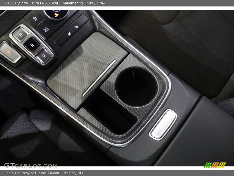 Shimmering Silver / Gray 2021 Hyundai Santa Fe SEL AWD