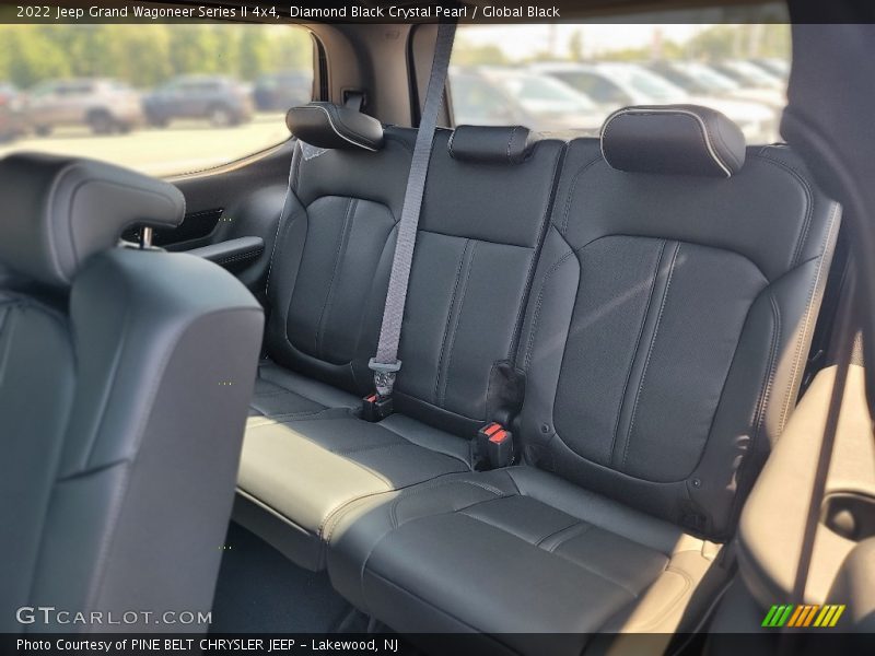 Rear Seat of 2022 Grand Wagoneer Series II 4x4
