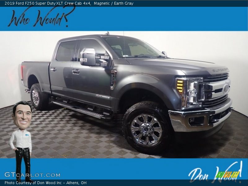 Magnetic / Earth Gray 2019 Ford F250 Super Duty XLT Crew Cab 4x4