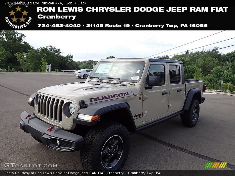 Gobi / Black 2022 Jeep Gladiator Rubicon 4x4