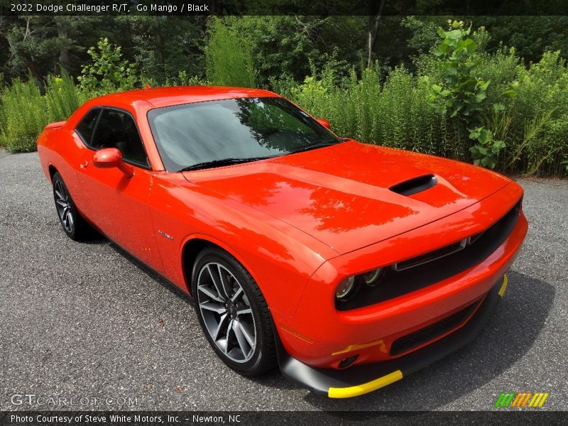Go Mango / Black 2022 Dodge Challenger R/T