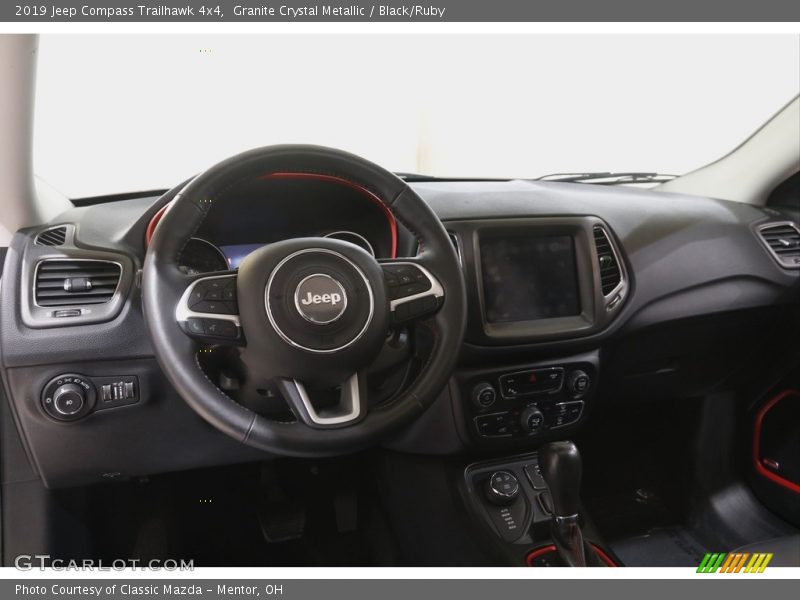 Granite Crystal Metallic / Black/Ruby 2019 Jeep Compass Trailhawk 4x4
