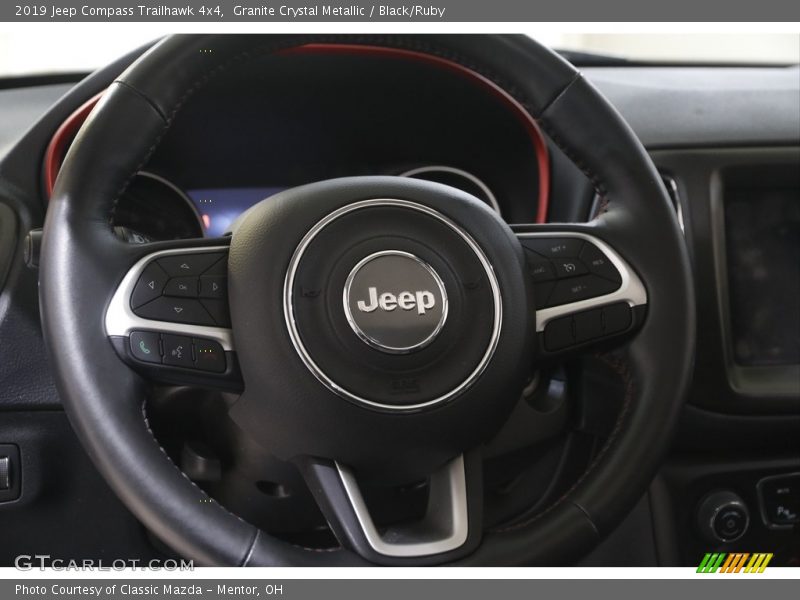 Granite Crystal Metallic / Black/Ruby 2019 Jeep Compass Trailhawk 4x4