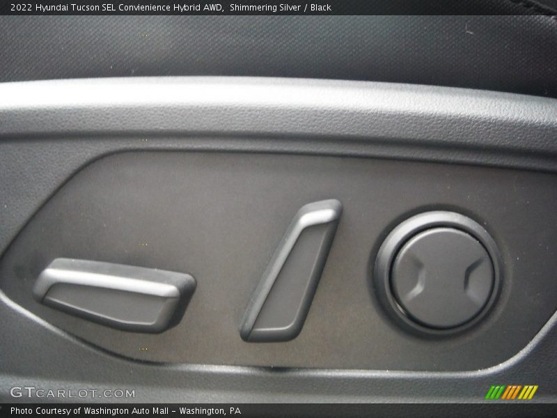 Shimmering Silver / Black 2022 Hyundai Tucson SEL Convienience Hybrid AWD