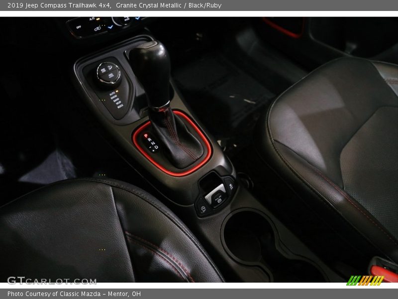 Granite Crystal Metallic / Black/Ruby 2019 Jeep Compass Trailhawk 4x4