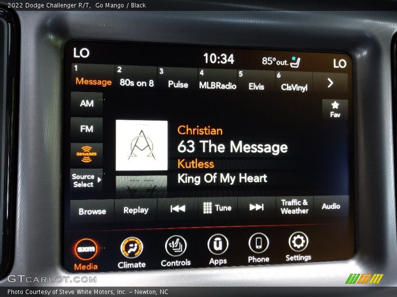 Go Mango / Black 2022 Dodge Challenger R/T