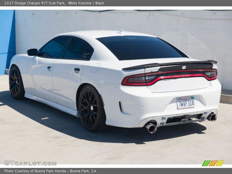 White Knuckle / Black 2017 Dodge Charger R/T Scat Pack