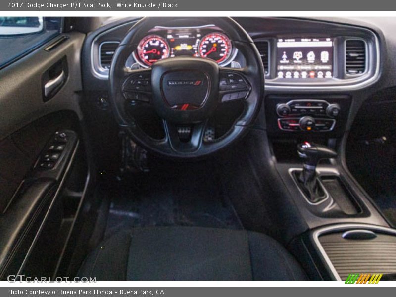 White Knuckle / Black 2017 Dodge Charger R/T Scat Pack