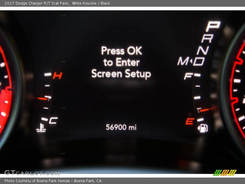 White Knuckle / Black 2017 Dodge Charger R/T Scat Pack