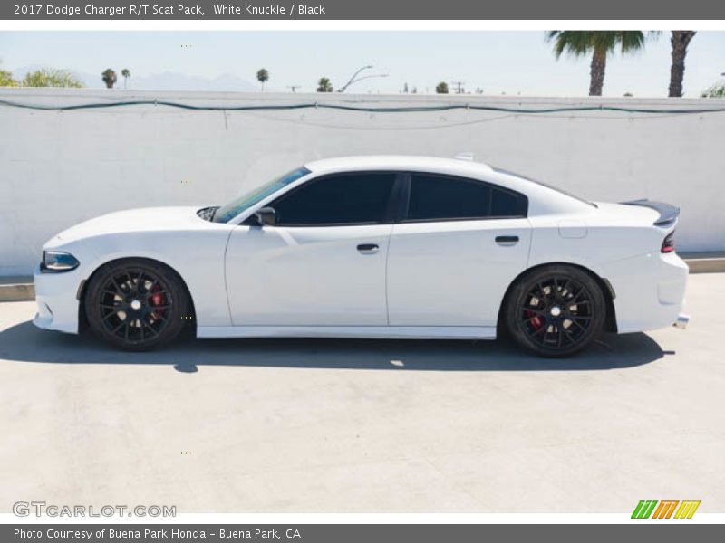 White Knuckle / Black 2017 Dodge Charger R/T Scat Pack