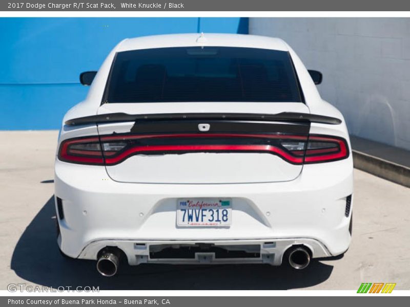 White Knuckle / Black 2017 Dodge Charger R/T Scat Pack