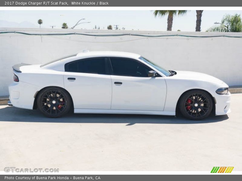 White Knuckle / Black 2017 Dodge Charger R/T Scat Pack