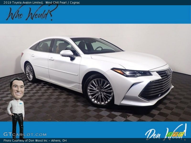 Wind Chill Pearl / Cognac 2019 Toyota Avalon Limited