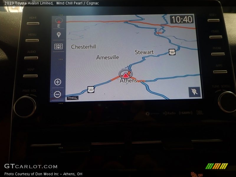 Wind Chill Pearl / Cognac 2019 Toyota Avalon Limited