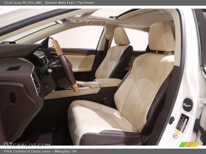 Eminent White Pearl / Parchment 2018 Lexus RX 350 AWD
