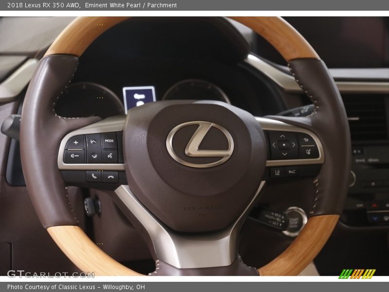 Eminent White Pearl / Parchment 2018 Lexus RX 350 AWD