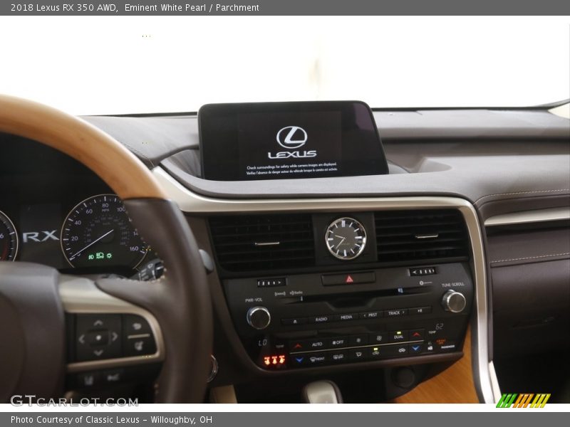 Eminent White Pearl / Parchment 2018 Lexus RX 350 AWD