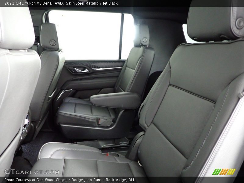 Satin Steel Metallic / Jet Black 2021 GMC Yukon XL Denali 4WD